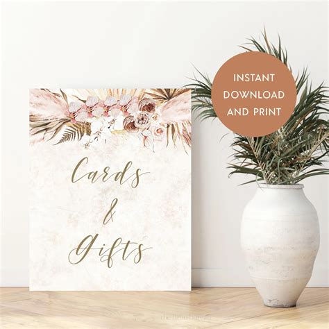 Cards And Gifts Sign Free Printable