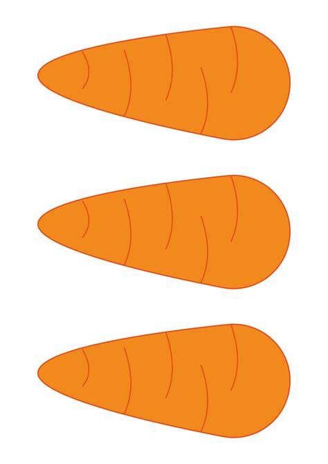 Carrot Nose Printable