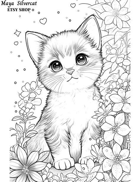 Cat Coloring Book