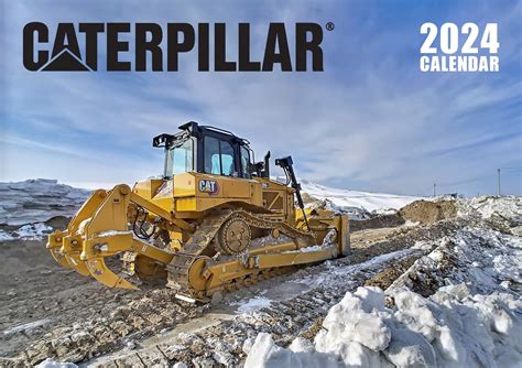 Caterpillar Desk Calendar