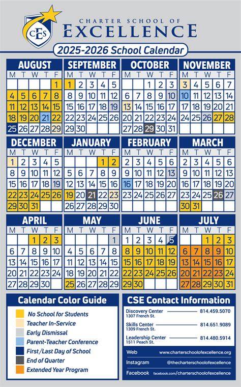 Cchs Calendar 2025