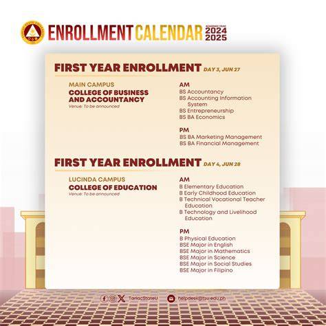 Ccm Enrollment Calendar