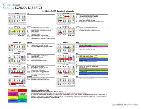 Ccsd Calendar Charleston