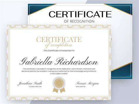 Certificate Free Printable