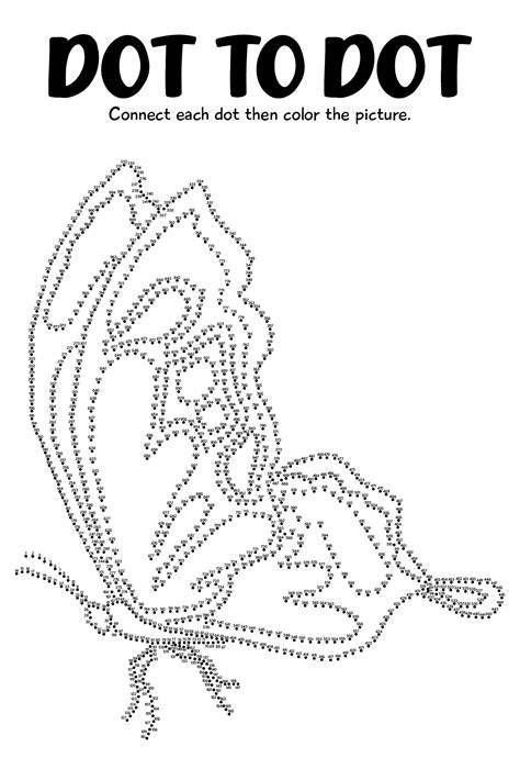 Challenging Dot To Dot Free Printables
