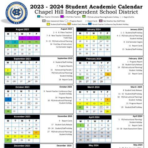 Chapel Hill Calendar Of Events