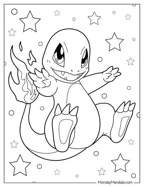 Charmander Colouring Sheet
