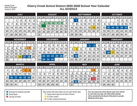 Cherry Creek Schools Calendar 2024 2025