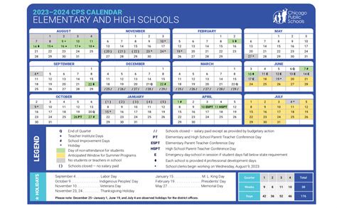 Chicago Booth Academic Calendar