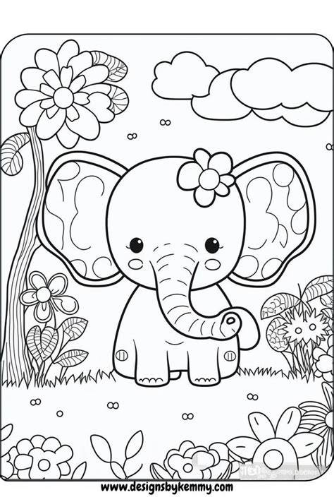 Childrens Colouring Pages Animals