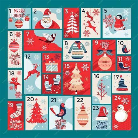 Christmas Calendar Pictures