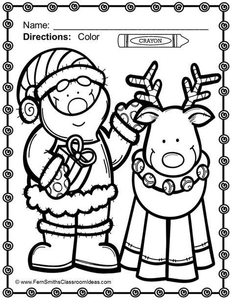 Christmas Coloring For Preschool