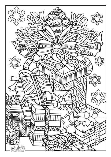 Christmas Coloring Pages For Adults