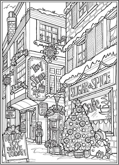 Christmas Coloring Pages Hard