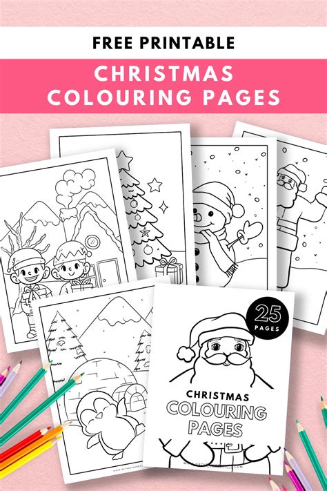 Christmas Coloring Printable Free