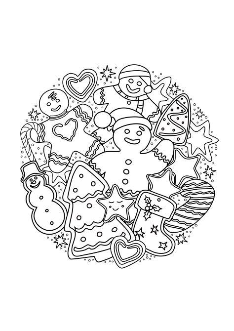 Christmas Colouring Sheets For Adults