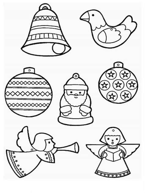 Christmas Decorations Coloring