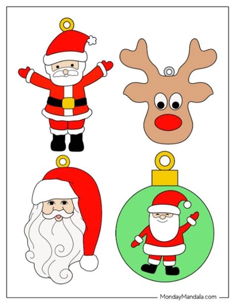 Christmas Decorations Printable Pdf