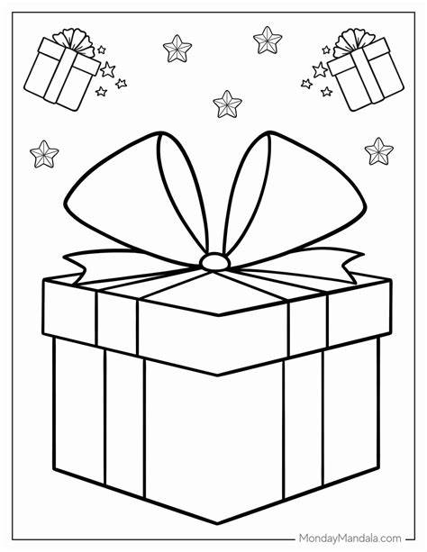Christmas Present Colouring