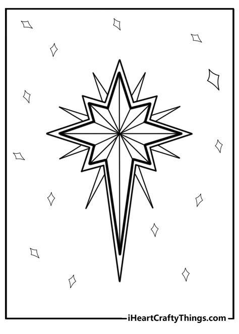 Christmas Star Coloring Sheet