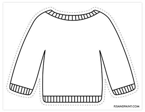 Christmas Sweater Printable