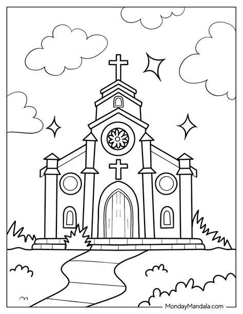 Church Coloring Pages