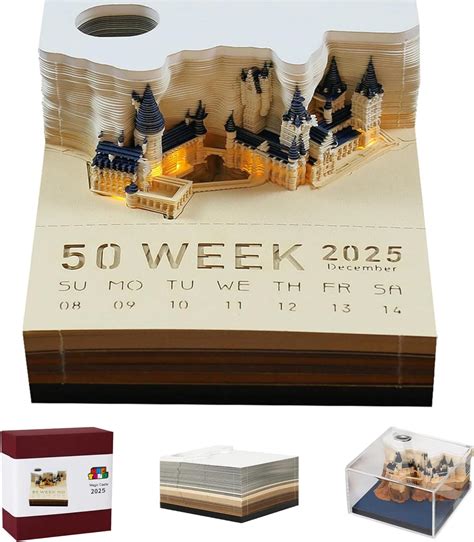 harry potter castle calendar