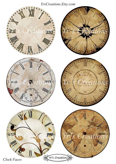 Clock Face Printables