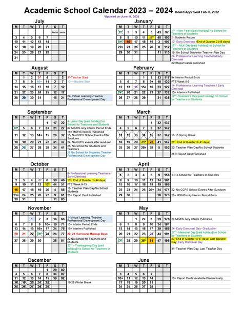 Collier Schools Calendar 24 25