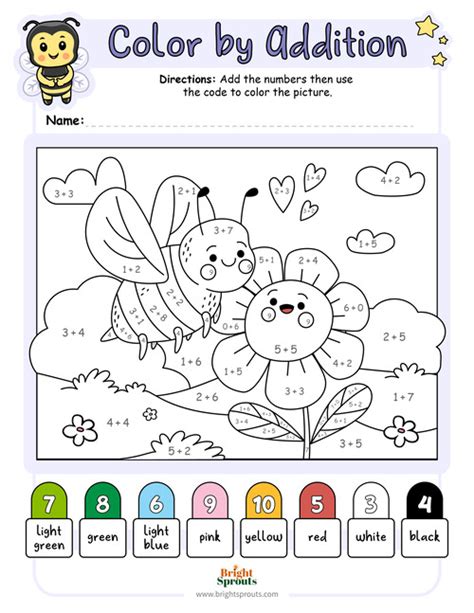 Color By Number Adding