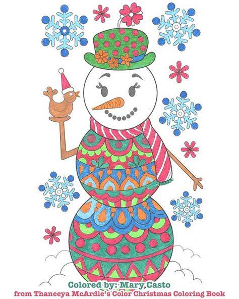 Color Christmas Coloring Book