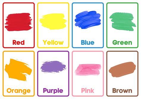 Color Flashcards