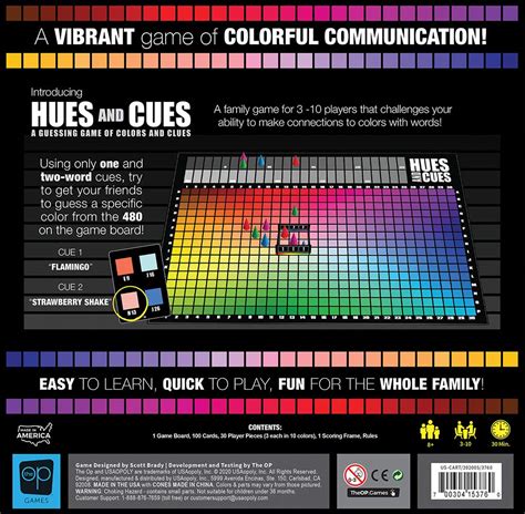 Color Guessing Board Game