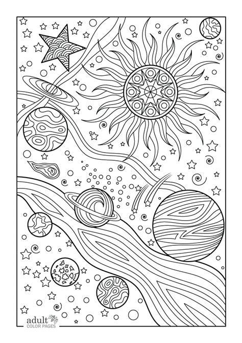 Color Pages Space