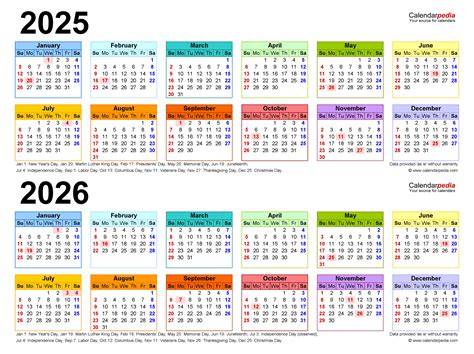 2025 and 2026 school calendar