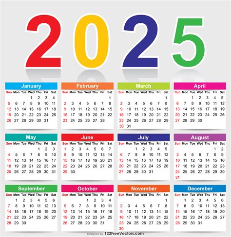 2025 holiday calendar