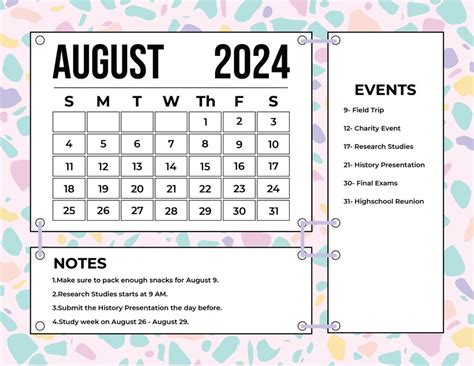 august 2024 calendar