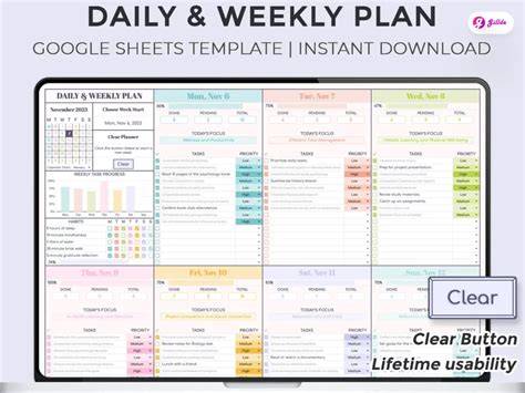calendar template google sheets