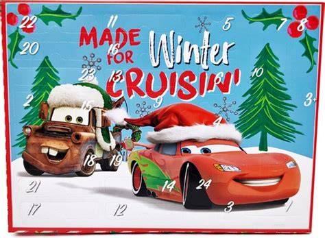 disney pixar cars advent calendar