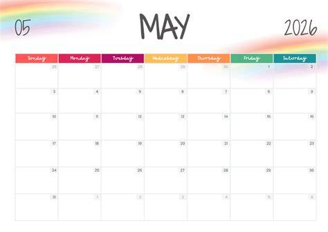 may calender 2025