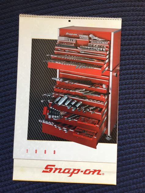snap on tools calendar