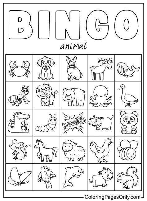 Coloring Bingo