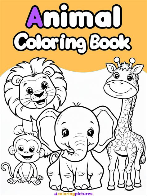Coloring Book Animals Printable