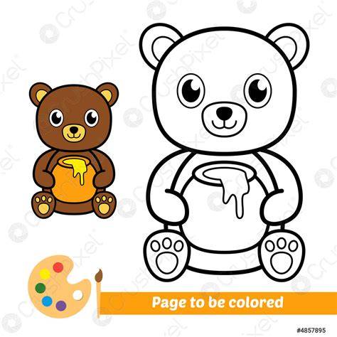 Coloring Book Bear