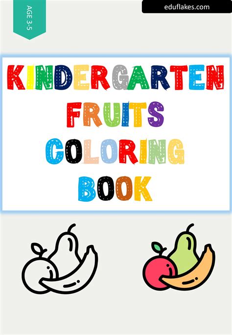 Coloring Book For Kindergarten