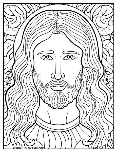 Coloring Book Pictures Of Jesus