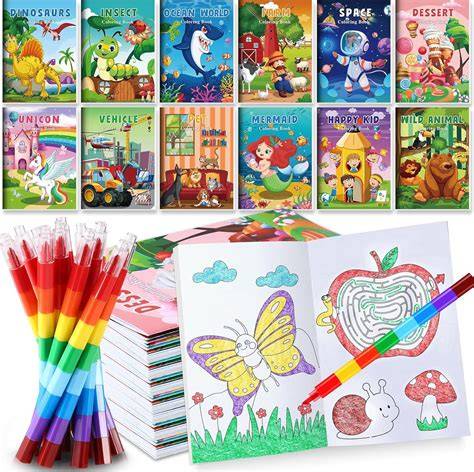 Coloring Books With Markers