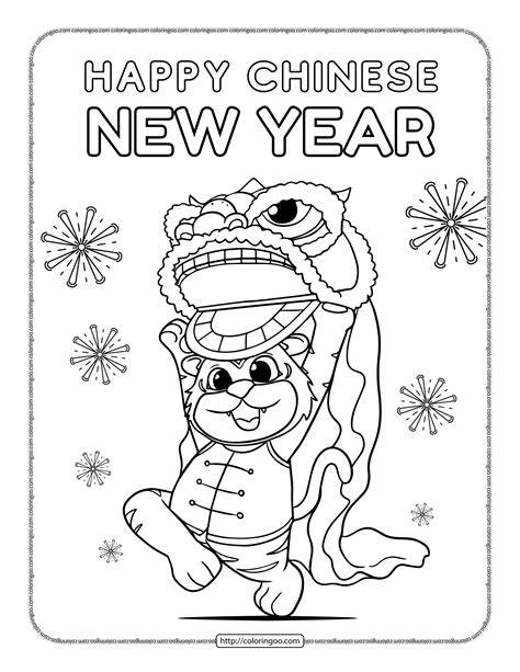 Coloring Chinese New Year