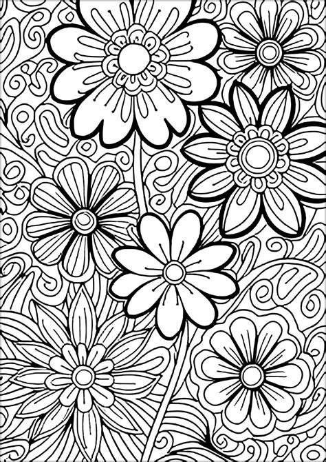 Coloring Flowers