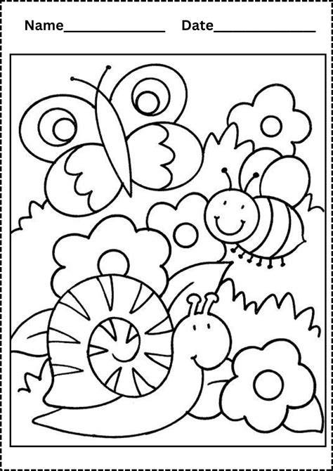 Coloring For Preschool